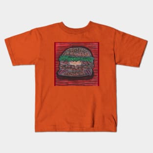 Yummy Hamburger Kids T-Shirt